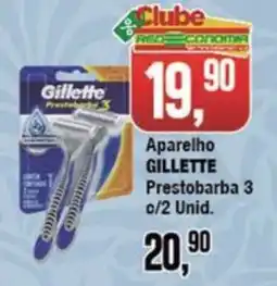 Rede Economia Aparelho gillette prestobarba 3 oferta
