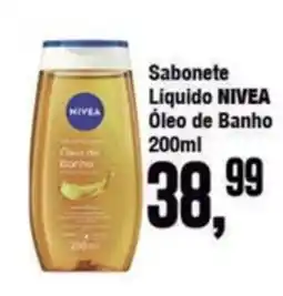 Rede Economia Sabonete Líquido NIVEA Óleo de Banho oferta