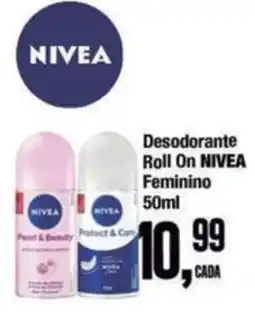 Rede Economia Desodorante Roll On Nivea Feminino oferta