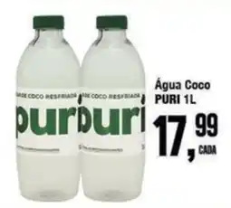 Rede Economia Água Coco Puri oferta