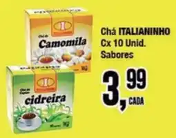 Rede Economia Chá italianinho oferta