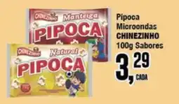 Rede Economia Pipoca microondas chinezinho oferta