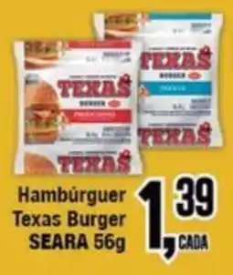 Rede Economia Hambúrguer Texas Burger SEARA oferta