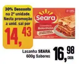 Rede Economia Lasanha seara sabores oferta