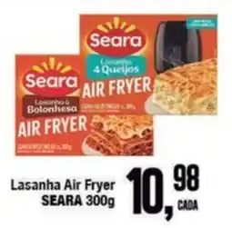 Rede Economia Lasanha air fryer seara oferta