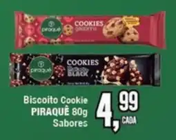 Rede Economia Biscoito Cookie Piraquê 80g Sabores oferta