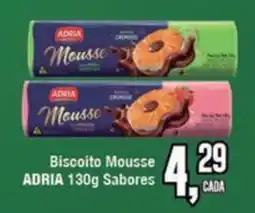 Rede Economia Biscoito Mousse ADRIA oferta