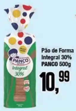 Rede Economia Pão de Forma Integral 30% oferta