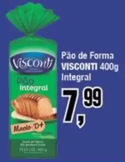 Rede Economia Pão de Forma Visconti Integral oferta
