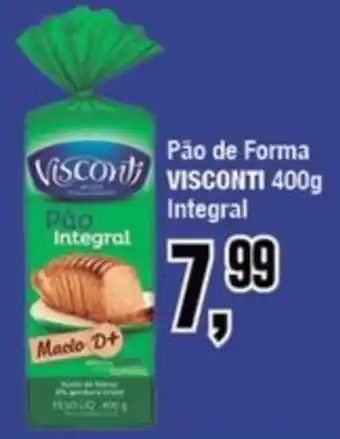 Pão de Forma Visconti Integral