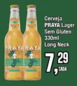 Rede Economia Cerveja Praya Lager Sem Glúten oferta