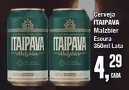 Rede Economia Cerveja itaipava malzbier esoura oferta