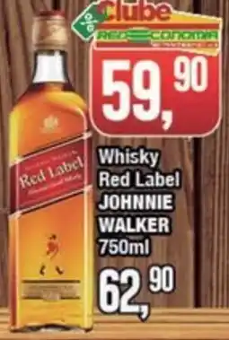 Rede Economia Whisky red label johnnie walker oferta