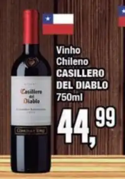 Rede Economia Vinho chileno casillero del diablo oferta