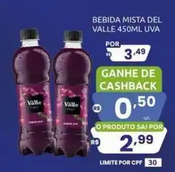 Rede Compras Bebida mista del valle uva oferta