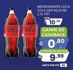 Rede Compras Refrigerante coca cola sem açucar oferta