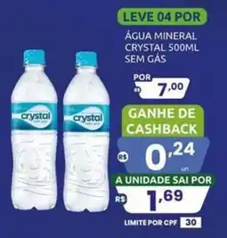 Rede Compras Água mineral crystal sem gás oferta