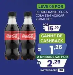 Rede Compras Refrigerante coca cola sem açucar oferta