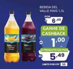 Rede Compras Bebida del valle mais 1,5l oferta
