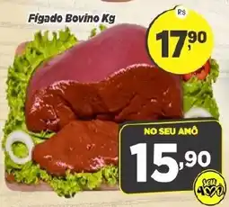 Amarelinha supermercados Fígado Bovino Kg oferta