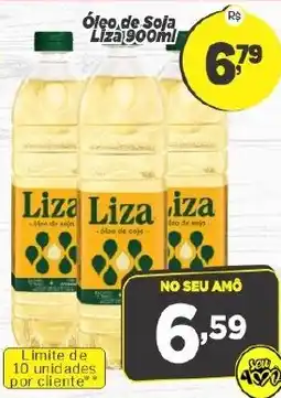 Amarelinha supermercados Óleo de soja liza oferta