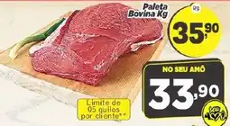Amarelinha supermercados Paleta Bovina Kg oferta