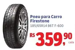 Camiño supermercados Pneu para carro firestone oferta
