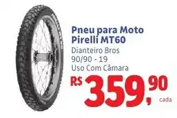 Camiño supermercados Pneu para Moto Pirelli MT60 oferta