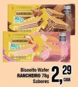 Rede Economia Biscoito Wafer RANCHEIRO oferta