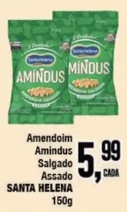 Rede Economia Amendoim Amindus Salgado Assado oferta