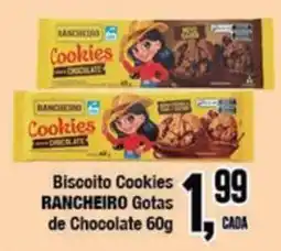 Rede Economia Biscoito Cookies Rancheiro Gotas de Chocolate oferta