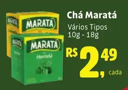 Camiño supermercados Chá Maratá Vários Tipos oferta