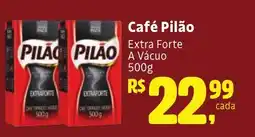 Camiño supermercados Café Pilão Extra Forte A Vácuo oferta