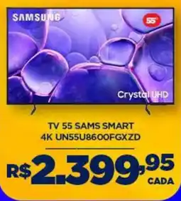 DB Supermercados tv 55 sams smart oferta