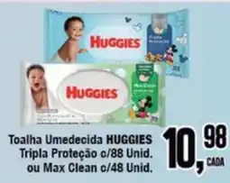 Rede Economia toalha umedecida huggies oferta