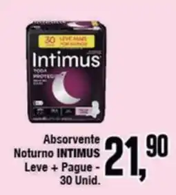Rede Economia Absorvente Noturno Intimus oferta