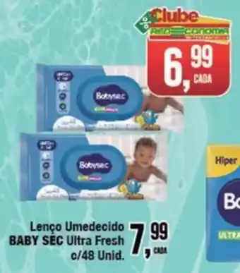 Lenço Umedecido Baby Séc Ultra Fresh
