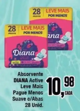 Absorvente diana active