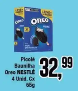 Rede Economia Picolé Baunilha Oreo NESTLÉ oferta