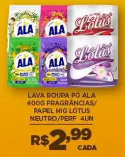 DB Supermercados Lava roupa pó ala oferta