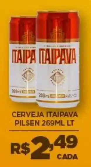 Cerveja itaipava pilsen