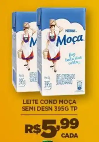 Leite cond moça semi desn