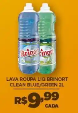 DB Supermercados Lava roupa liq brinort clean blue/green oferta