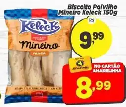 Amarelinha supermercados Biscoito polvilho mineiro keleck oferta