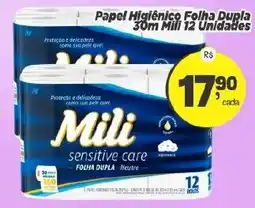 Amarelinha supermercados Papel Higiênico Folha Dupla oferta