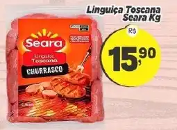 Amarelinha supermercados Linguiça Toscana churrasco oferta