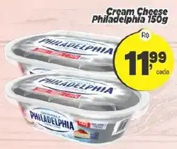 Amarelinha supermercados Cream Cheese Philadelphia oferta