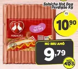 Amarelinha supermercados Salsicha Hot Dog oferta