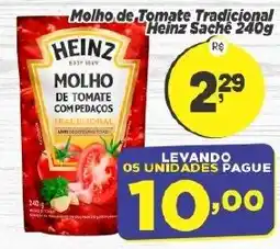 Amarelinha supermercados molho de tomate heinz oferta