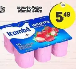 Amarelinha supermercados Iogurte itambé oferta